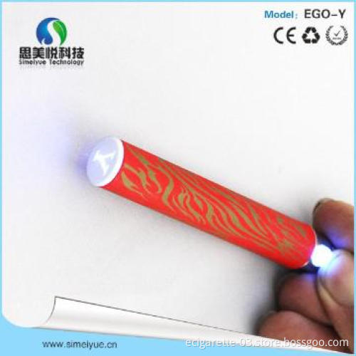 Colorful eGo Y battery 650/900/1100mAh with LED Shine Y on bottom